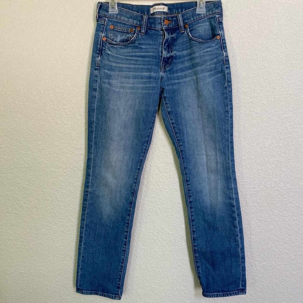Madewell Slim Boy Blue Jeans